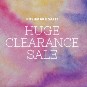 Non-apparel items to be donated or thrown away w/in 2 weeks!